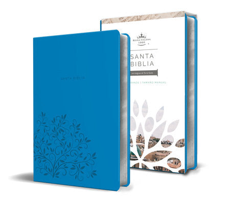 Santa Biblia Reina Valera 1960 Piel Azul