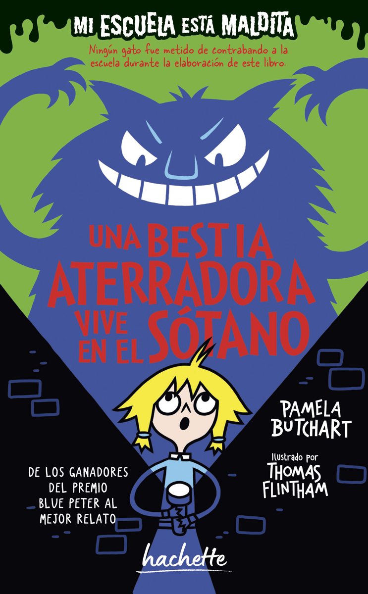 Mi escuela está maldita. Una bestia aterradora vive e