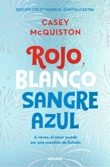 Rojo blanco y sangre azul edición coleccionista con capítulo extra