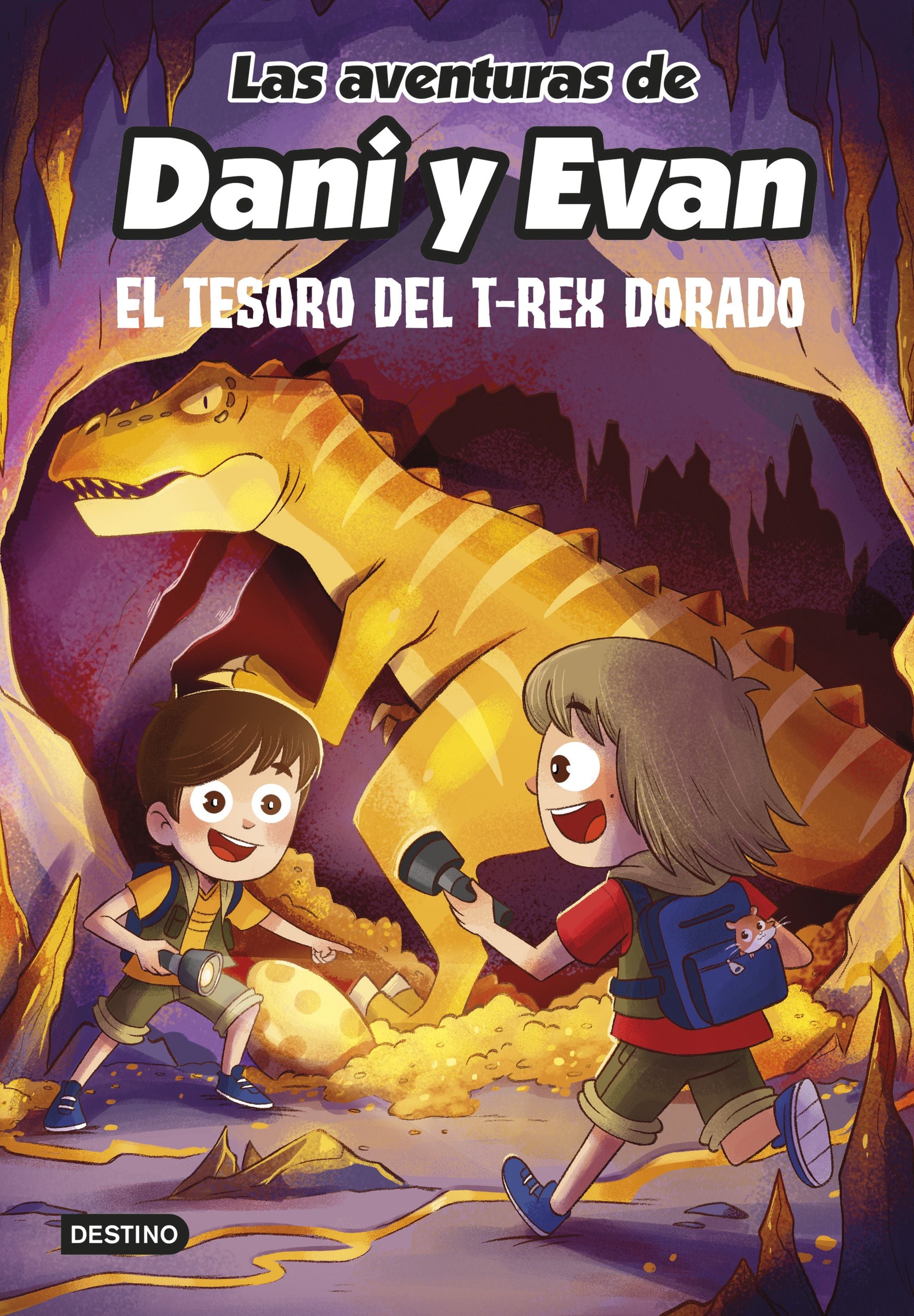 Dani y Evan 5 El Tesoro del T Rex Dorado